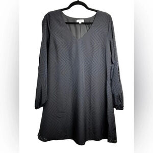 Size large black open sleeves candies dress in excellent condition.​
